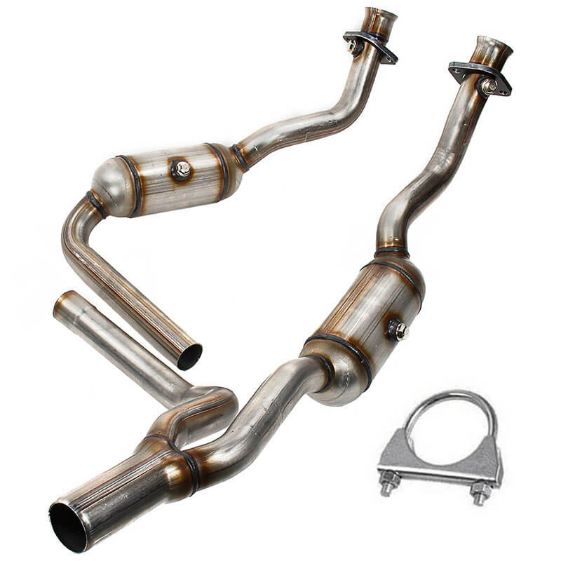 thumbnail image 2 of EPA Compliant Catalytic Converter Set For 2010-2011 Jeep Wrangler 3.8L (Front Left & Right) - Unbranded 2 of 4